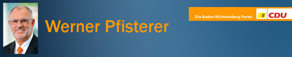 Werner Pfisterer, MdL a.D., Heidelberg, CDU