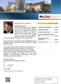 Newsletter der CDU-Fraktion HD - Juni 2014