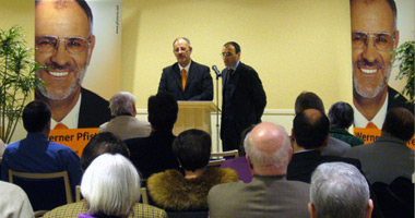 Foto 4 Minister Andreas Renner und Werner Pfisterer MdL in Heidelberg am 25. Januar 2006