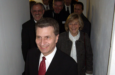 Foto 3 - Besuch MP Oettinger Wichernheim HD am 6.2.2006