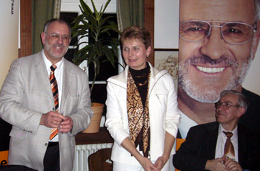 Foto 1 Werner Pfisterer MdL und Staatssekretärin Friedlinde Gurr-Hirsch MdL