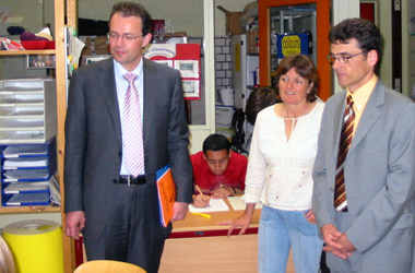 Foto 7 Schulbesuch Mai 2006