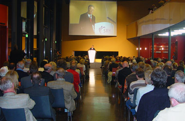 Foto Lothar Späth in Heidelberg am 10. Oktober 2006 - Veranstaltung mit OB-Kandidat Dr. Eckart Würzner