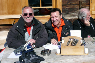 Foto3: Schon Tradition: Mitglieder der baden-württembergischen CDU-Landtagsfraktion in Lech / Werner Pfisterer MdL sportlich unterwegs