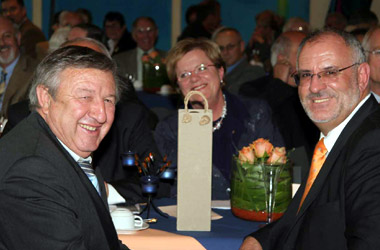 Foto 3 Werner Pfisterer MdL gratulierte Handwerksmeisterin Margot Preisz (Kreishandwerkerschaft Heidelberg) zum 60. Geburtstag