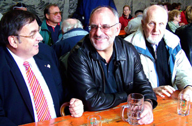 Foto Kerwestammtisch der CDU Rohrbach mit Werner Pfisterer MdL am 3. September 2007