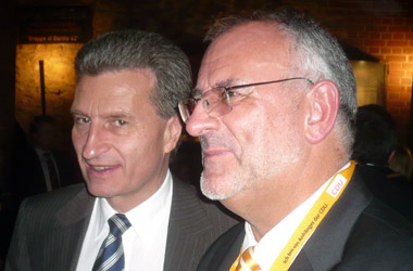 Foto Werner Pfisterer MdL auf dem CDU-Landesparteitag in Freiburg 2007