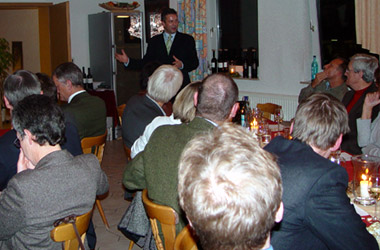 Foto7: Weinprobe von und mit Werner Pfisterer MdL und Minister Peter Hauk MdL