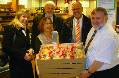 Werner Pfisterer MdL auf Nachttour 2007: Ein herzliches Dankeschön an alle Menschen, die nachts arbeiten! - Cafe Frisch, Heidelberg