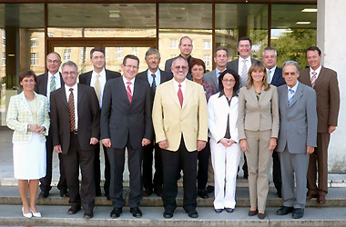 Foto AKVIII der CDU-Landtagsfraktion im Gespräch mit Direktoren der Berufsakademien