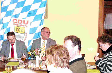 Politischer Aschermittwoch der CDU Rohrbach