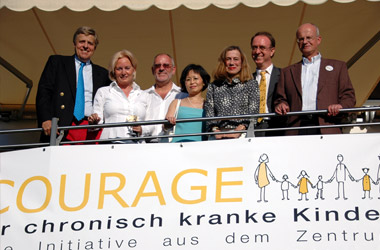 Foto 2: 40 Jahre Golfclub Heidelberg Lobenfeld e.V.: Benefizaktion COURAGE-Initiative für chronisch Kranke
