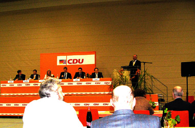 Delegiertenversammlung der CDU Heidelberg: Wahl der Stadtratskandidatinnen und -kandidaten