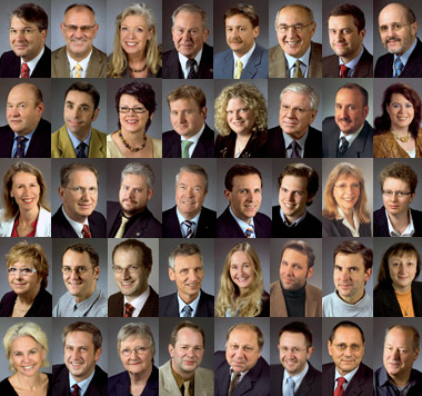 Foto Gemeinderatswahl 2009: Die 40 Kandidatinnen und Kandidaten der CDU Heidelberg