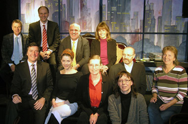 Foto Mitglieder der CDU-Landtagsfraktion im Kleintheater 