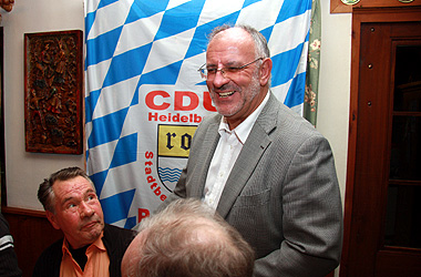 Werner Pfisterer MdL am Stammtisch der CDU Rohrbach