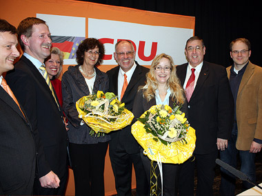 98,75 Prozent für Werner Pfisterer MdL - CDU-Landtagsabgeordneter wieder für Landtagswahl 2011 nominiert  - Zweitkandidatin: Dr. Nicole Marmé