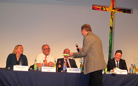 Podiumsdiskussion der Freien Evangelischen Gemeinde Heidelberg