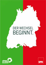 Grün-roter Koalitionsvertrag in Baden-Württemberg