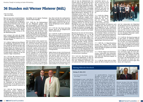 Wirtschaftsjunioren Baden-Württemberg / Knowhow-Transfer im Landtag von Baden-Württemberg