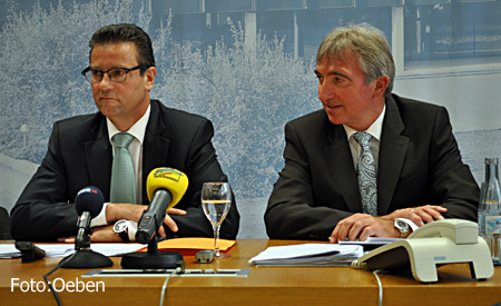Landespressekonferenz am 14. Juni 2012 mit Peter Hauk MdL und Karl Klein MdL