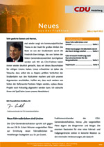 Newsletter - März-April 2012 - Ausgabedatum: 21.05.12