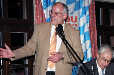 Redner am 5. März 2014: Werner Pfisterer.