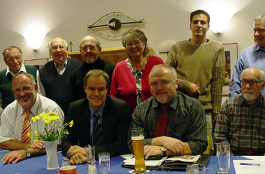 Stammtisch der CDU Boxberg-Emmertsgrund mit Werner Pfisterer MdL und Dr. Eckart Würzner, dem zukünftigen Heidelberger Oberbürgermeister