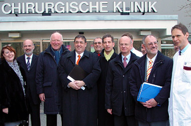 Foto 1 Besuch der Urologischen Universitätsklinik