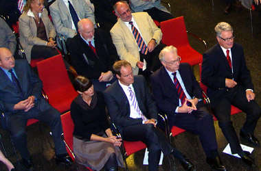 Foto Lothar Späth in Heidelberg am 10. Oktober 2006 - Veranstaltung mit OB-Kandidat Dr. Eckart Würzner