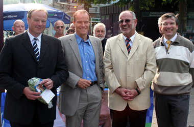 Werner Pfisterer MdL unterstützt OB-Kandidat Dr. Eckart Würzner - Vorstellung von Würzners Handlungsprogramm 