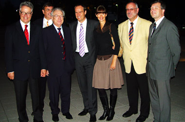 Foto Lothar Späth in Heidelberg am 10. Oktober 2006 - Veranstaltung mit OB-Kandidat Dr. Eckart Würzner