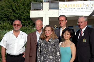 Foto 1: 40 Jahre Golfclub Heidelberg Lobenfeld e.V.: Benefizaktion COURAGE-Initiative für chronisch Kranke