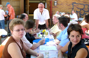 Foto Werner Pfisterer MdL auf der Rohrbacher Weinkerwe