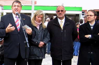 Foto2 Tag der Deutschen Einheit: CDU feierte traditionell auf dem Kornmarkt