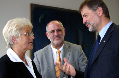 Foto AK Wissenschaft, Forschung und Kunst der CDU-Landtagsfraktion vor Ort in Heilbronn 