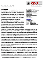 Button Newsletter CDU-Gemeinderatsfraktion Heidelberg