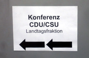 Foto3 Foto Werner Pfisterer MdL auf der Konferenz der kulturpolitischen Sprecher/-innen der CDU/CSU-Landtagsfraktionen am 17./18. November 2008 in Essen