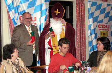 Foto: Nikolausabend der CDU Rohrbach mit Ehrungen