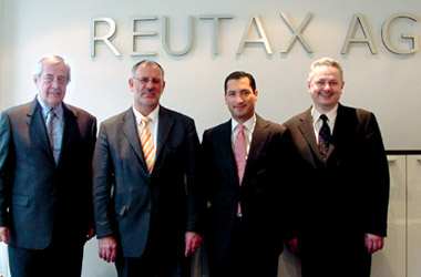 Foto Werner Pfisterer MdL im Dialog mit der Wirtschaft - Besuch der Reutax AG