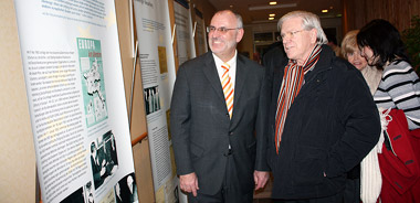 Foto Ausstellung „Konrad Adenauer und die Europäische Integration“ in Heidelberg-Rohrbach