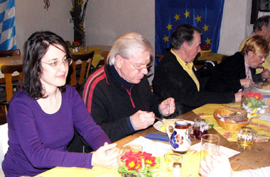 Foto 1. Besen-Stammtisch 2009 der CDU-Rohrbach 