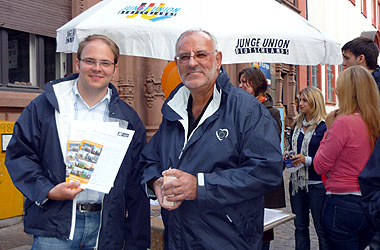 Nachtinfostand der Jungen Union Heidelberg