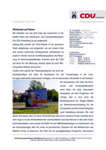 Newsletter der Heidelberger CDU-Gemeinderatsfraktion (Ausgabe April 2009)