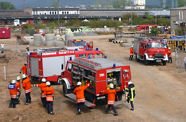Überzeugende Großübung der Feuerwehr Heidelberg