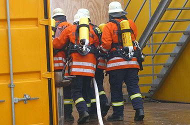 Überzeugende Großübung der Feuerwehr Heidelberg