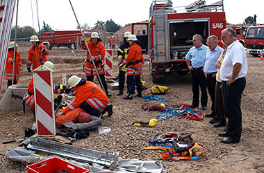 Überzeugende Großübung der Feuerwehr Heidelberg