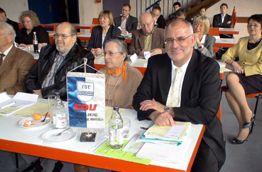 Foto Kreisparteitag der CDU Heidelberg - April 2009