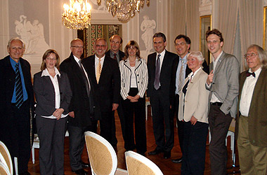 Foto Arbeitskreis Wissenschaft, Forschung und Kunst der CDU-Landtagsfraktion auf Einladung von Werner Pfisterer MdL in Heidelberg