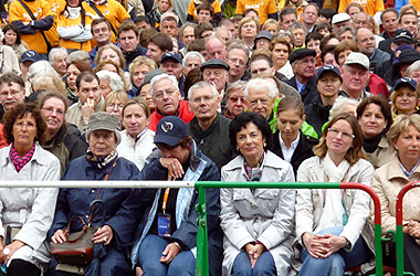 Europawahl 2009: Kundgebung der Vorsitzenden der CDU Deutschlands, Bundeskanzlerin Dr. Angela Merkel MdB, in Heidelberg